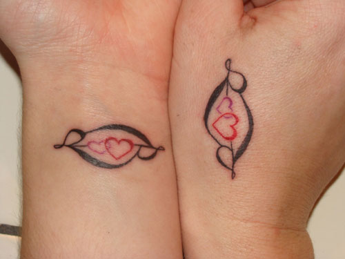 mother and daughter tattoos