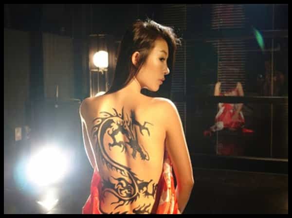 tribal tattoo dragon tattoo