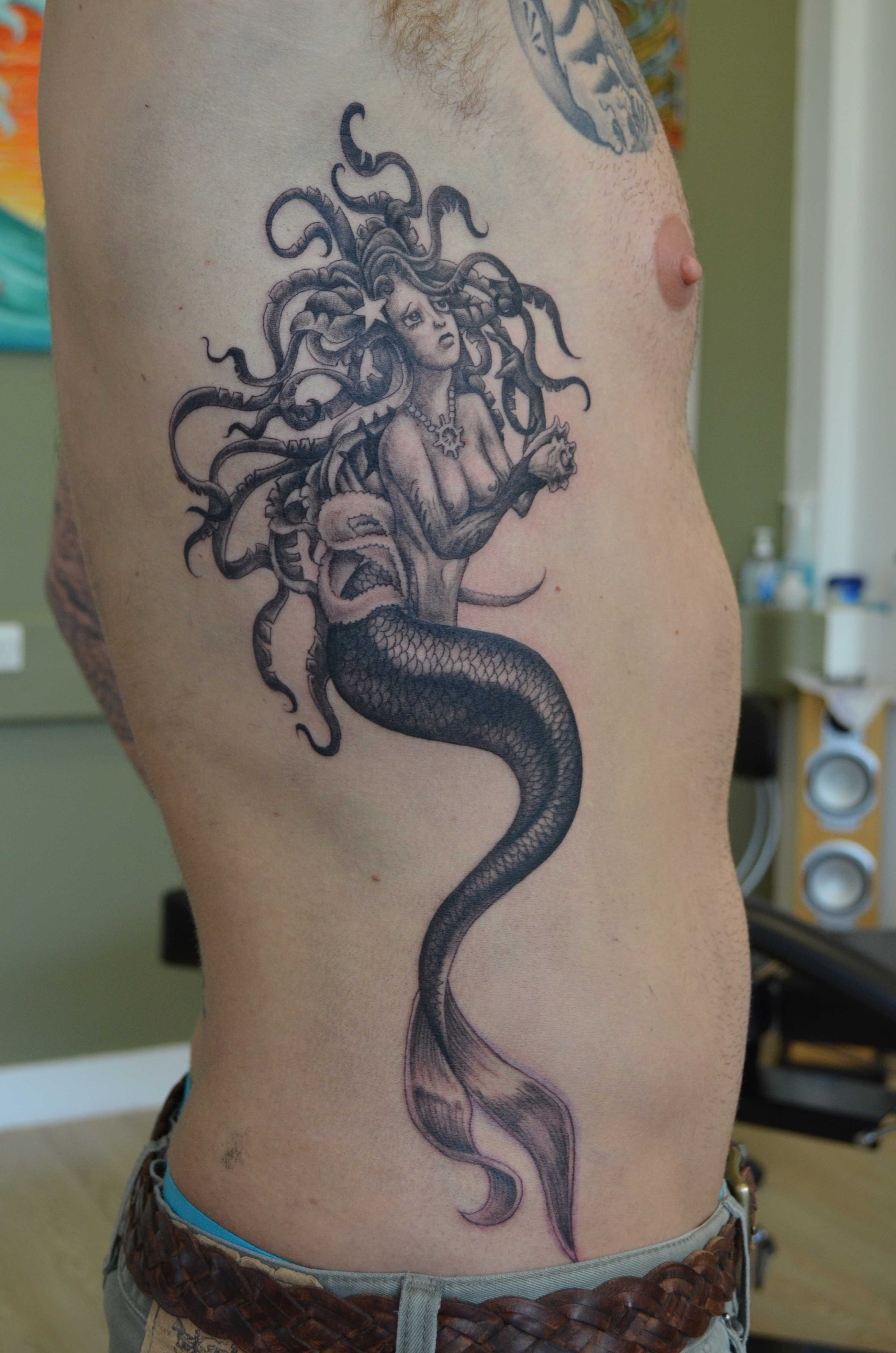The Symbolism Behind Mermaid Tattoos  Self Tattoo