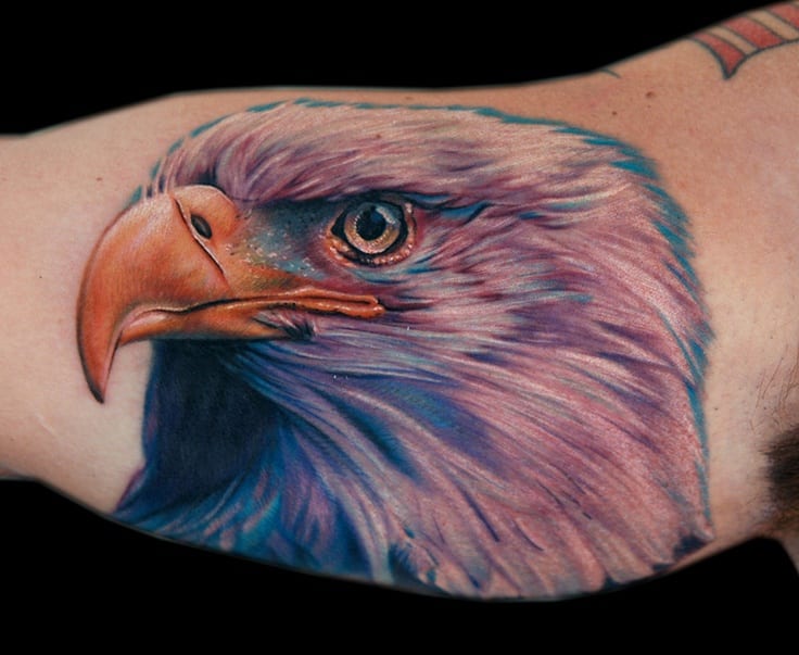 Cecil-Porter-Realistic-Eagle-Tattoo