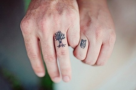 Owl-Tree-matching-Tattoos