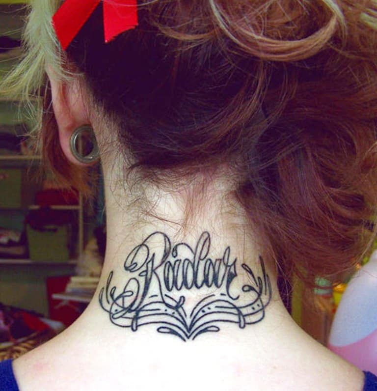radar-neck-tattoo-for-girls