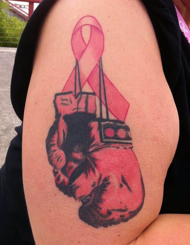 fight-Breast-Cancer-tattoos-boxing-gloves