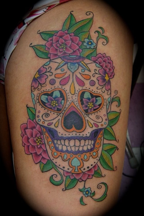 candy-skull-tattoo