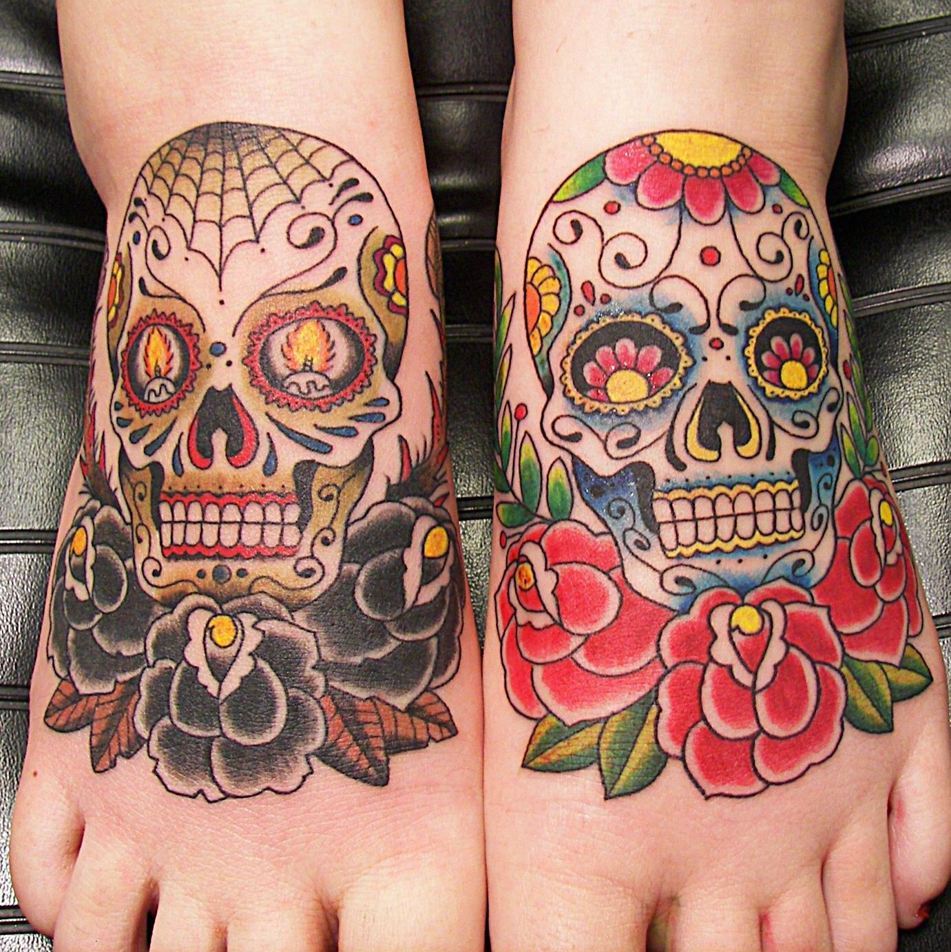 mexican-sugar-skull-tattoos