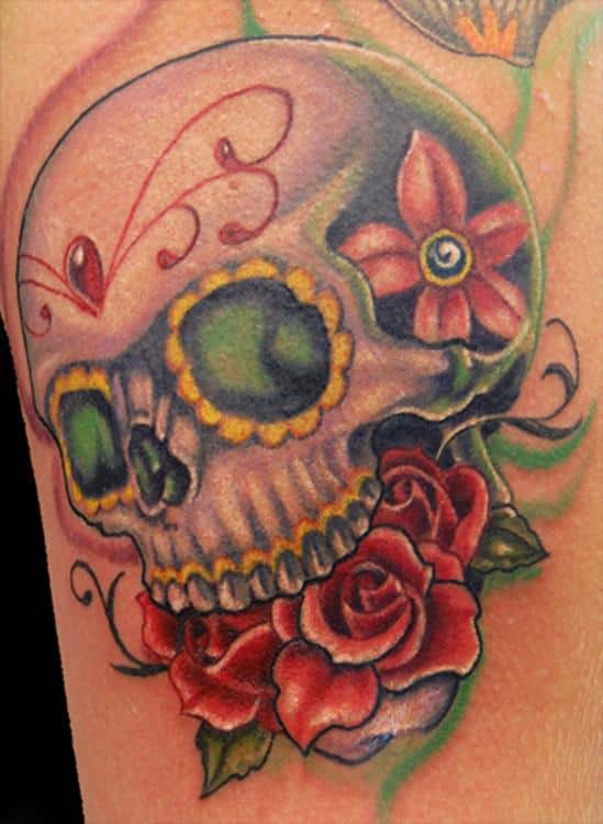 sugar-skull-and-rose_tattoo