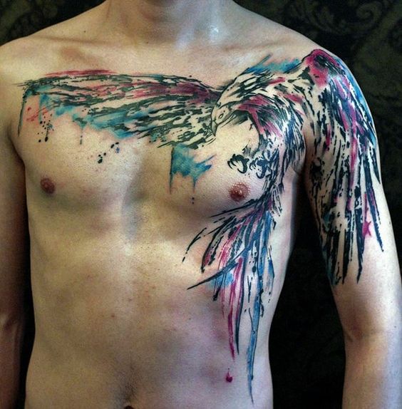 badass eagle tattoos