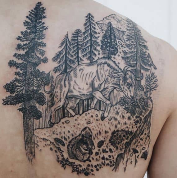 bull badass-tattoo