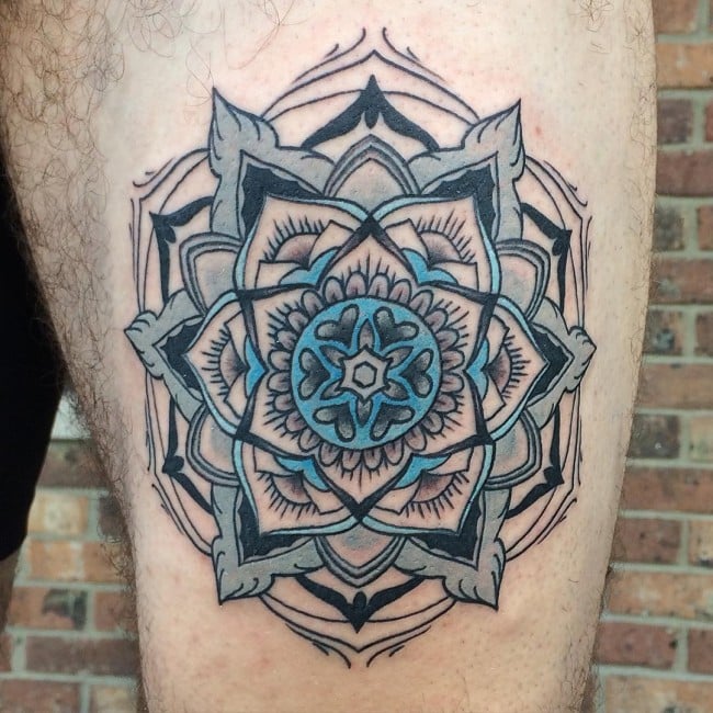mandala tattoo designs lotus flower
