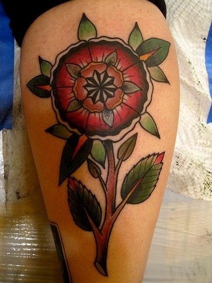 mandalas tattoo flower life floral design petals spiritual hippy