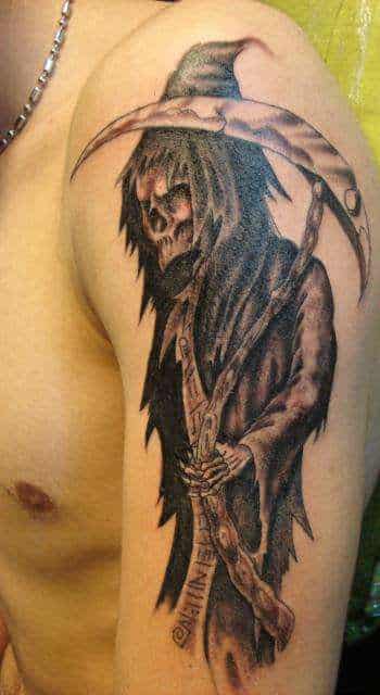 grim reaper tattoo ideas