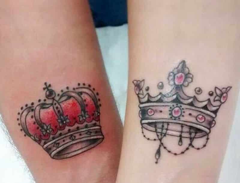 Awesome king Crown Tattoo