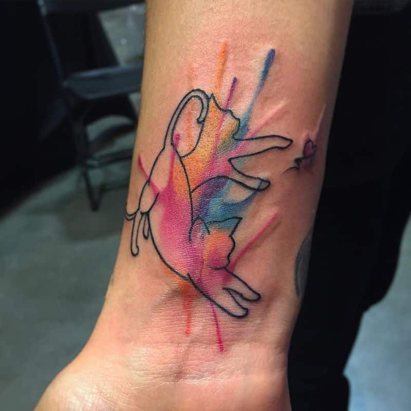 Best Colorful Wrest Tattoos