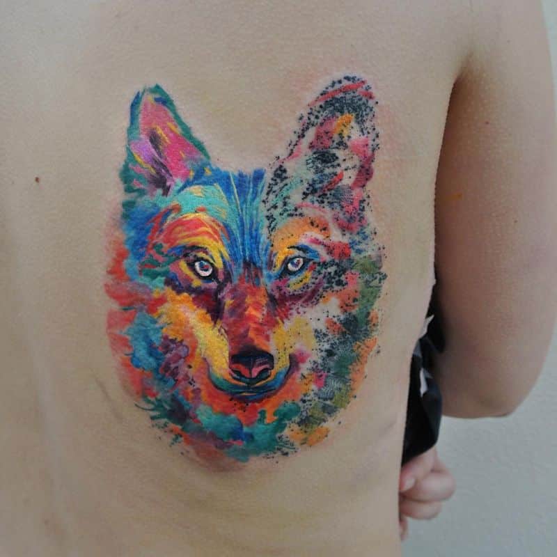 Colorful Art Watercolor Tattoo Ondras