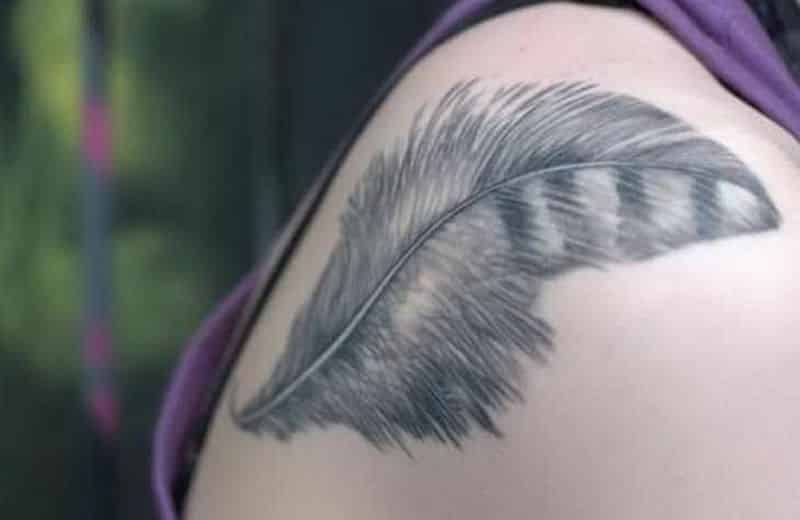 Feather Tattoo Designs Lightness Wisdom