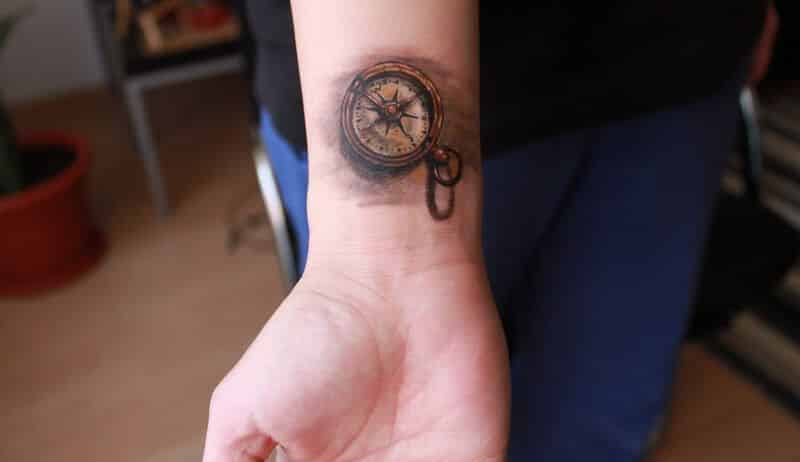 Small Tattoo On Wrist