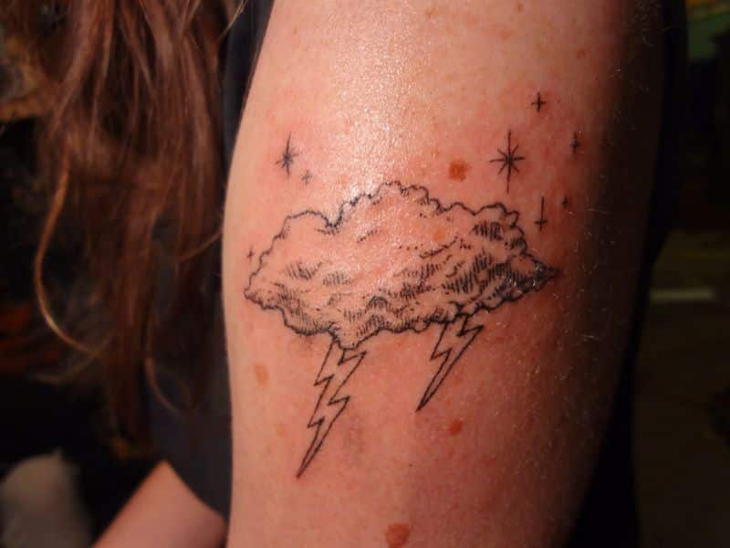Storm Cloud Tattoos