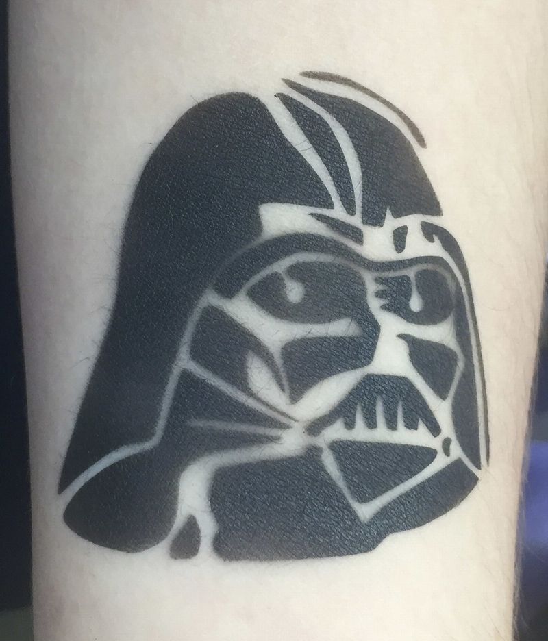 Airbrush Tattoo Darth Vader