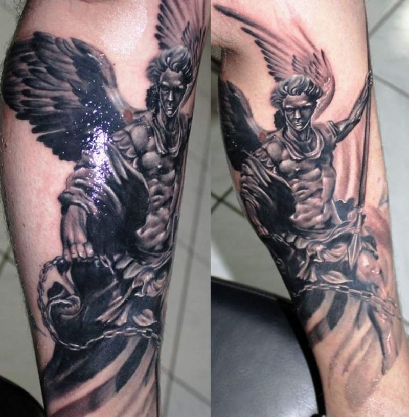 arch angel tattoos archangel