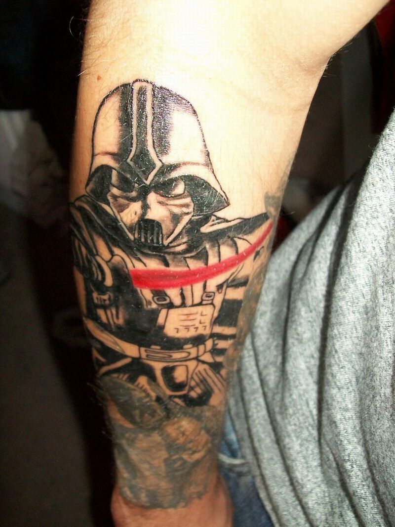 Darth Vader Tattoo For Men
