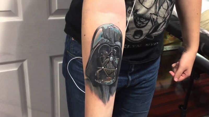 Darth Vader Tattoo On Arm