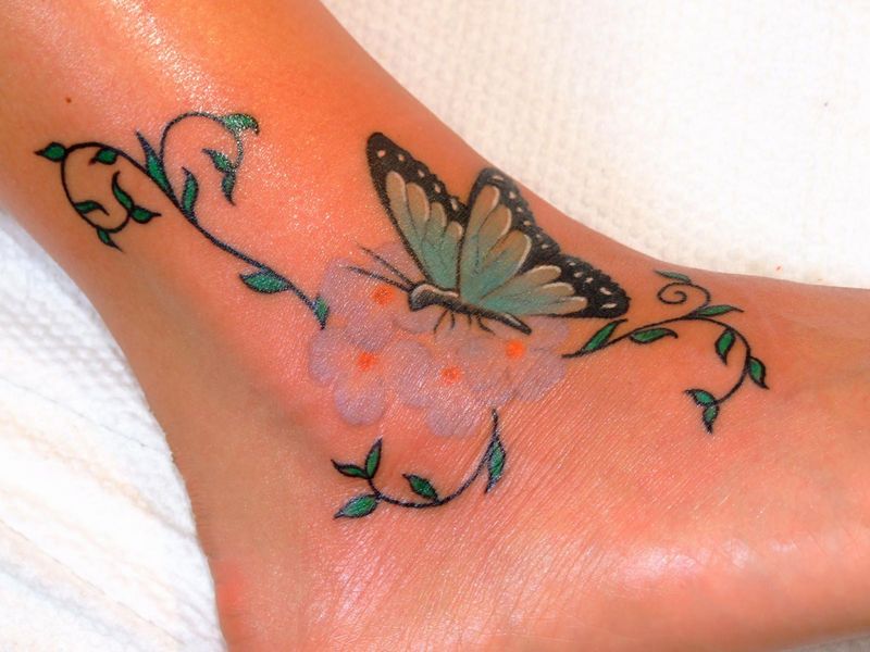 nice ankle tattoos for women