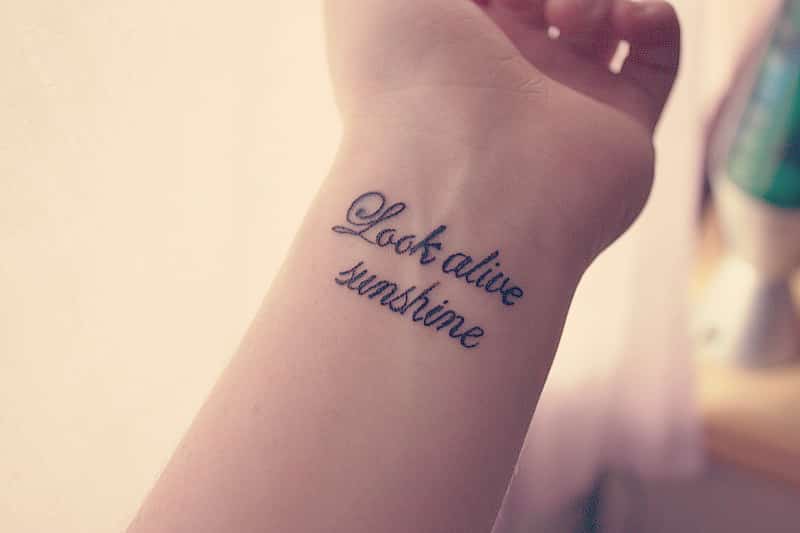 Meaningful Wrist Tattoos For