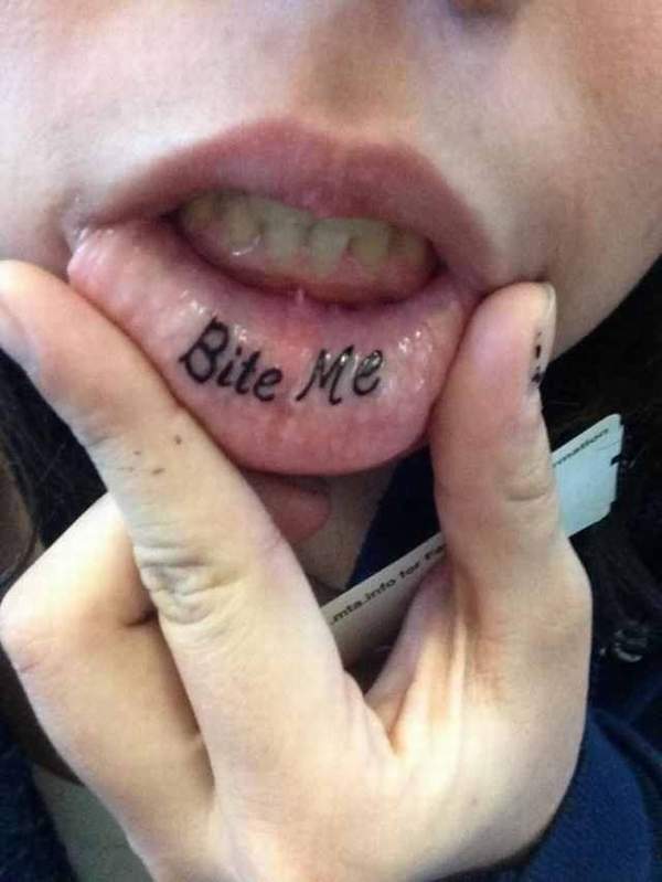 best images about lip tattoo
