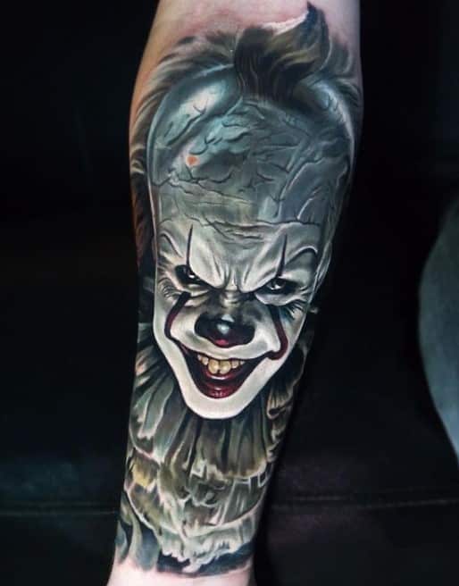 Pennywise Forearm Tattoo