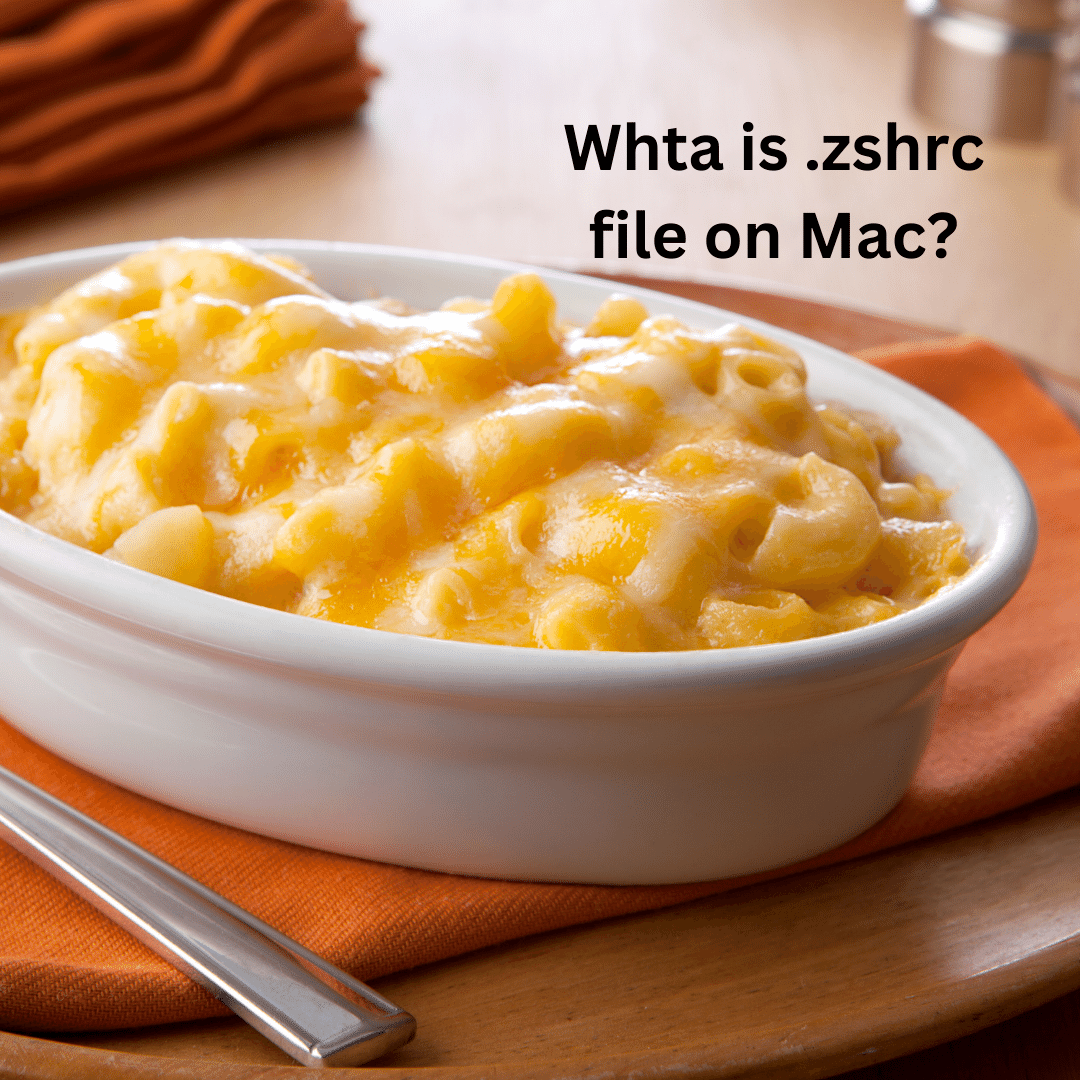 Whta is .zshrc file on Mac?